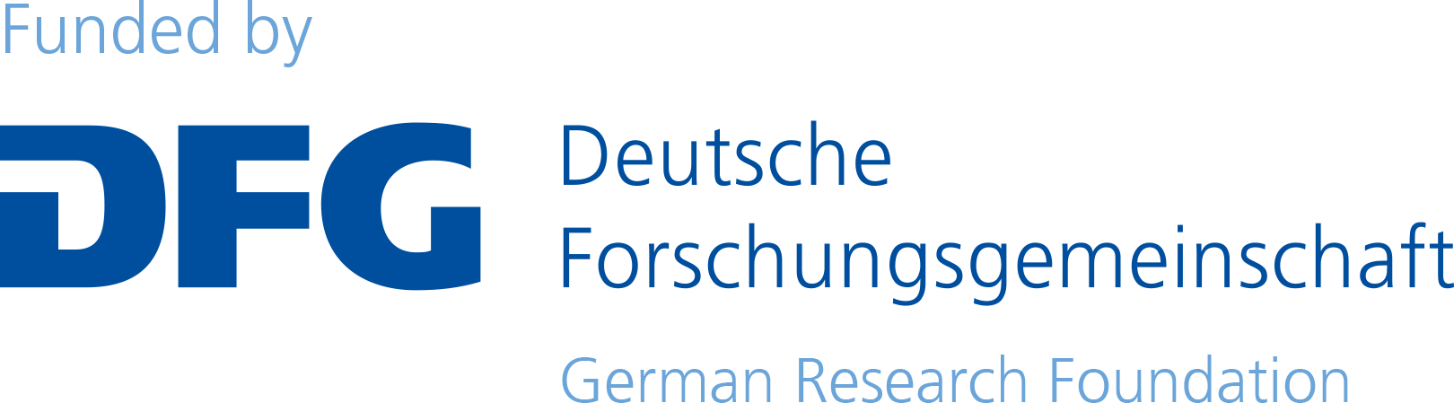 Logo of the German Research Foundation (Deutsche Forschungsgesellschaft).